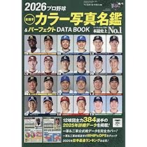 プロ野球12球団全選手カラー百科名鑑2026【A5判】(創刊50年目・解説者